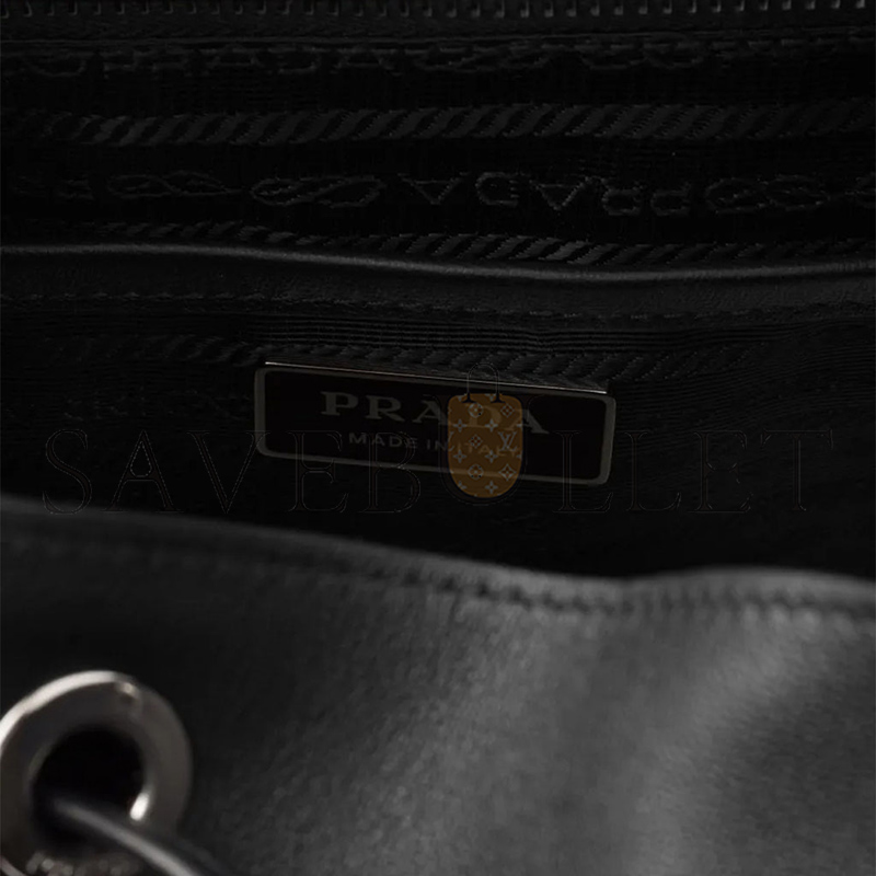 PRADA MEDIUM-SIZED LEATHER BACKPACK 2VZ110 (31*28*14cm)
